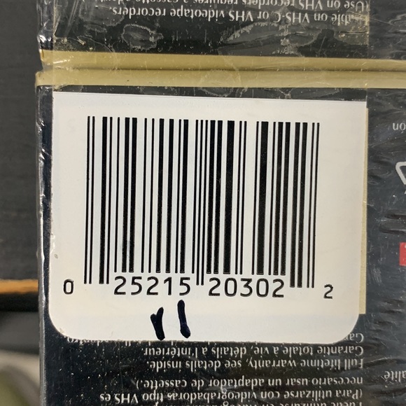 Maxell VHS-C TC-30 HGX-Gold Camcorder Videocassette Premium High Grade Analog VX - Picture 5 of 5